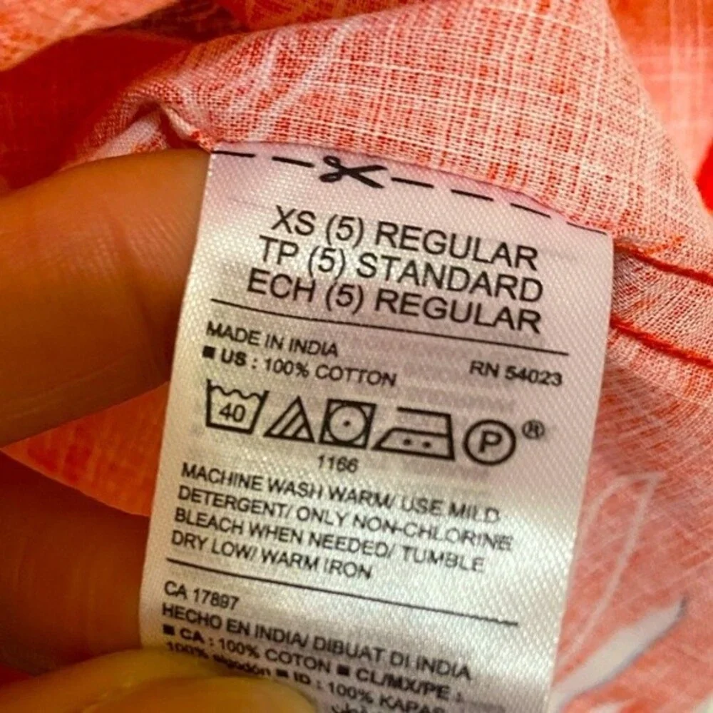 Old Navy Boys 100% Cotton Hawaiian Shirt